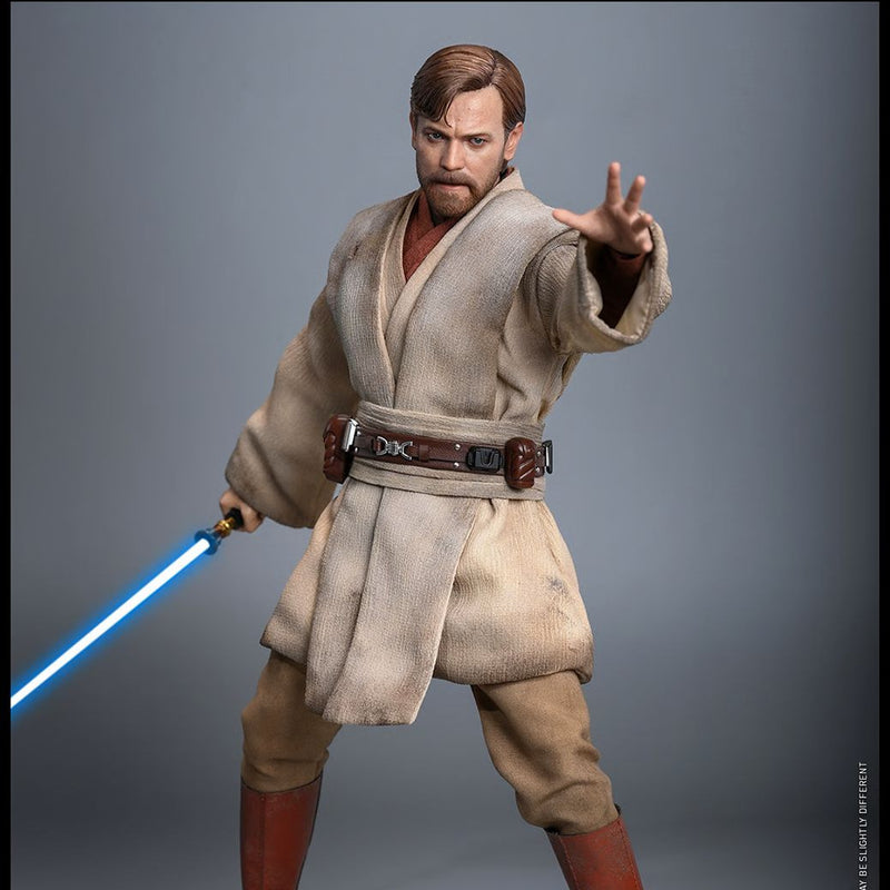PRE-ORDER Hot Toys Star Wars Revenge of the Sith Obi Wan Kenobi (Mustafar) 1/6 Scale Collectible Figure IMPORT STOCK