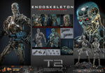 PRE-ORDER Hot Toys Terminator 2 Judgment Day Endoskeleton (Battle Damage Version) 1/6 Scale Collectible Figure IMPORT STOCK