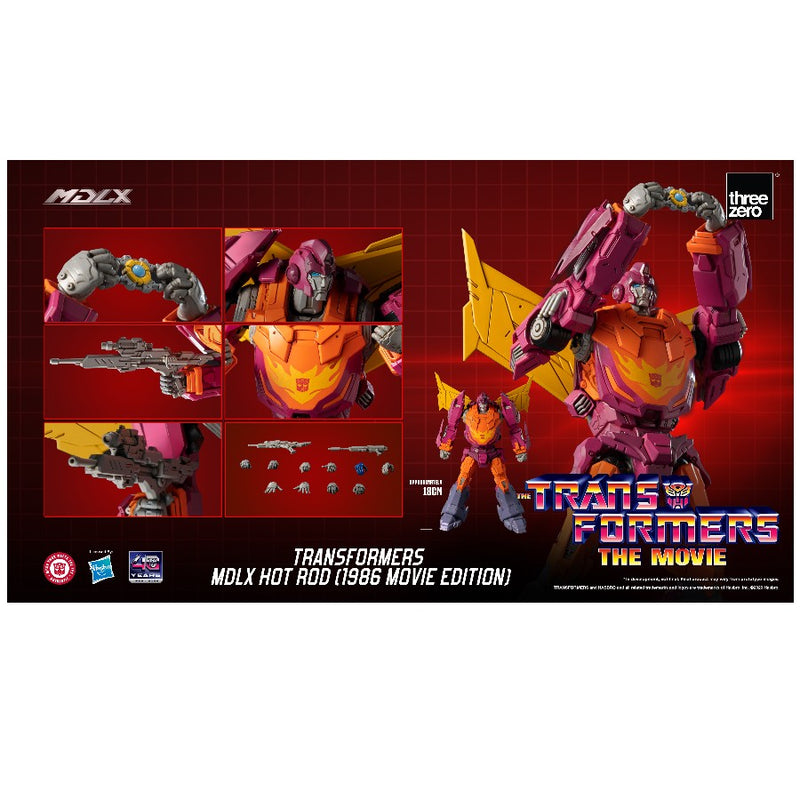 PRE-ORDER THREEZERO Transformers MDLX Hot Rod (1986 Movie Edition)