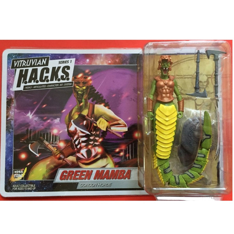 Vitruvian H.A.C.K.S Green Mamba Gorgon Horde