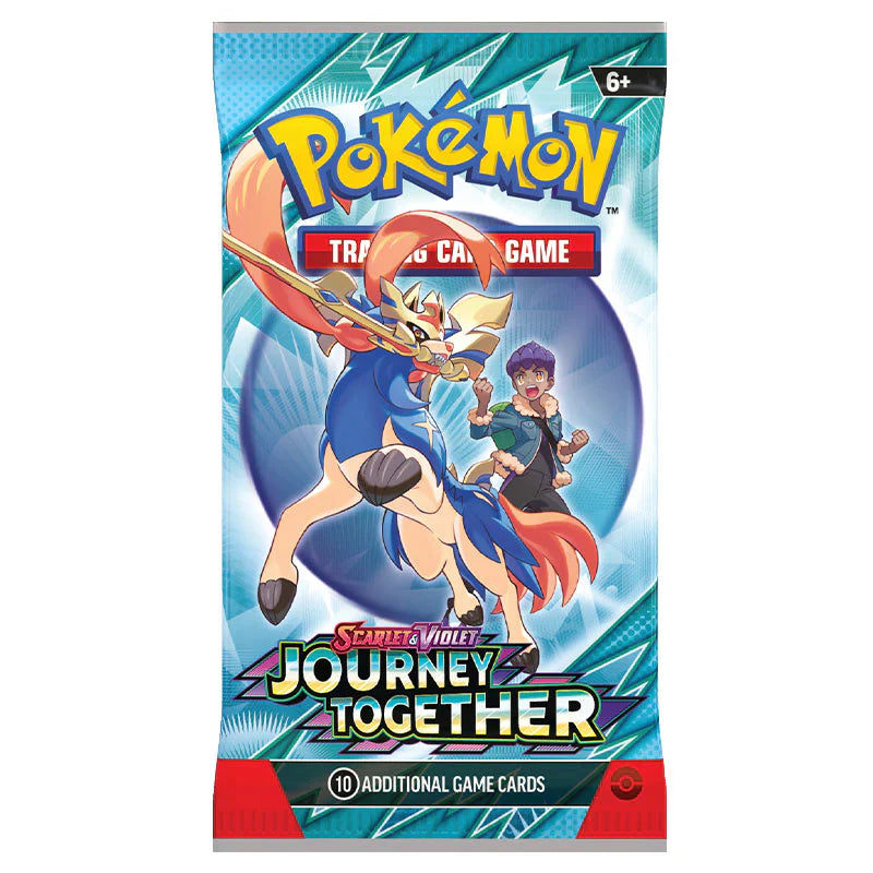 Pokemon TCG Scarlet and Violet Journey Together Booster Pack MAXIMUM 6 PER CUSTOMER
