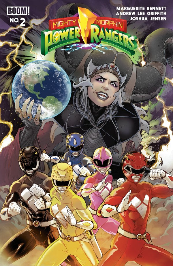 Mighty Morphin Power Rangers Comic #2 Cover B