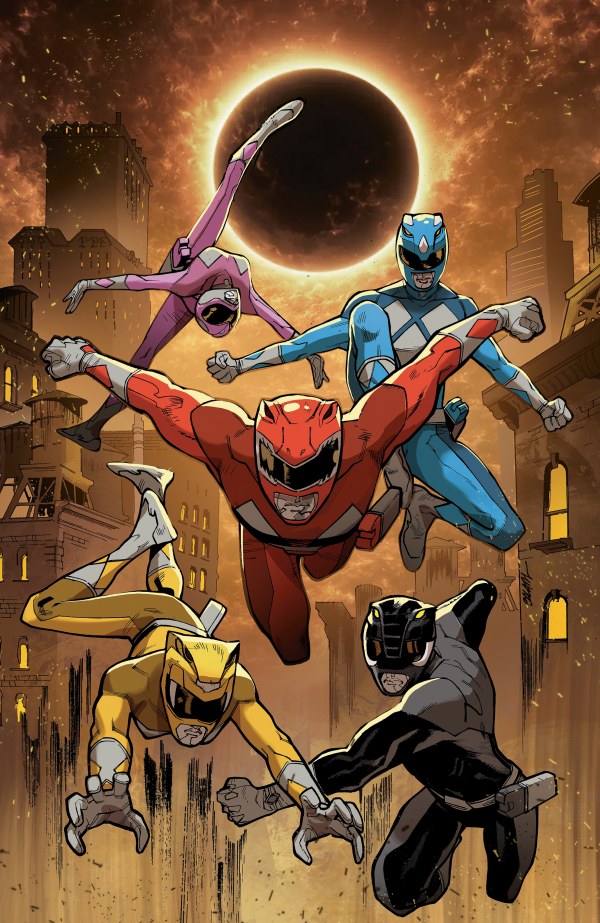 Mighty Morphin Power Rangers Comic #2 Cover E Foil Variant