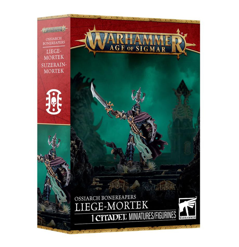 Warhammer Age of Sigmar Ossiarch Bonereapers Liege Mortek