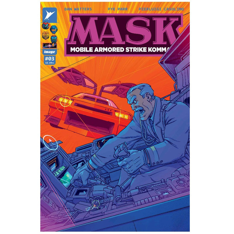 M.A.S.K. Comic #3 Cover A (Pye Parr)