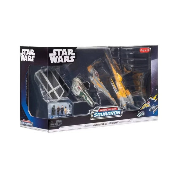 Star Wars Micro Galaxy Anakin Skywalker Evolution Set