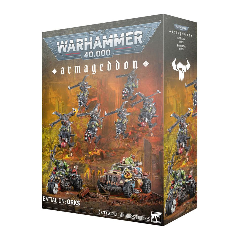 Warhammer 40,000 Orks Battalion ARRIVING SOON
