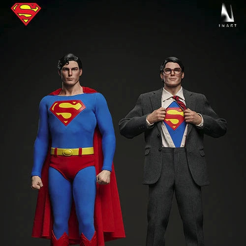 PRE ORDER InArt 1/6 Superman (1978) Superman and Clark Kent Premium 2-Pack Collectible Figure Set