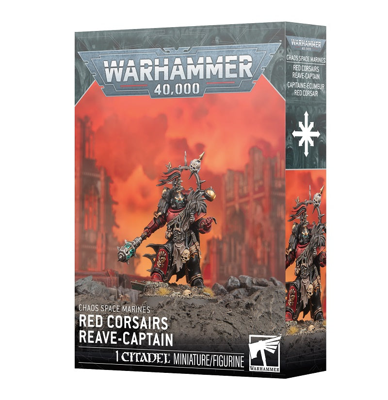 Warhammer 40,000 Red Corsairs Reave-Captain - Dispatches Friday 20/03