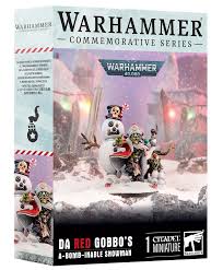 Warhammer Commemorative Series Da Red Gobbo's A-Bomb-Inable Snowman