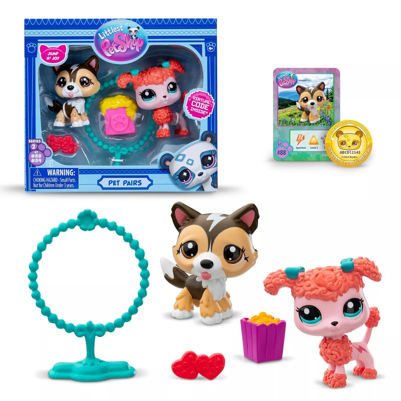 Littlest Pet Shop Pet Pairs 2 Pack Series 2 - Jump N Joy #88 / #89