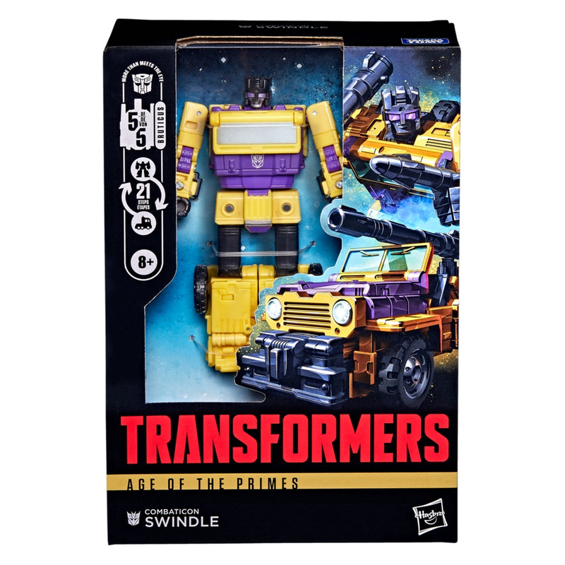 PRE-ORDER Transformers Age of the Primes Voyager Swindle MAXIMUM 1 PER CUSTOMER