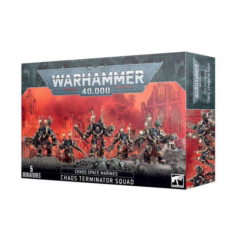 Warhammer 40,000 Chaos Space Marines Chaos Terminators Squad