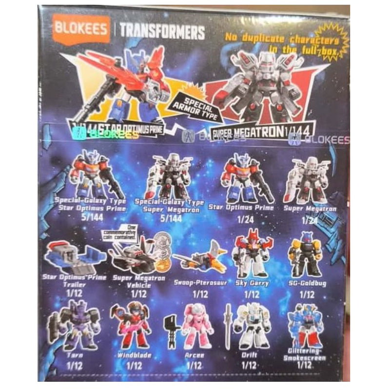 PRE-ORDER Transformers Blokees Defender Version 8 DV08 Battle Stars SEALED BOX OF 12