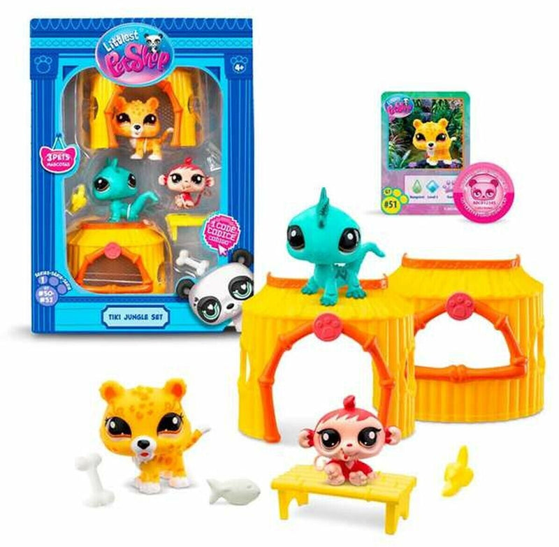 Littlest Pet Shop Tiki Jungle Set #50-#52