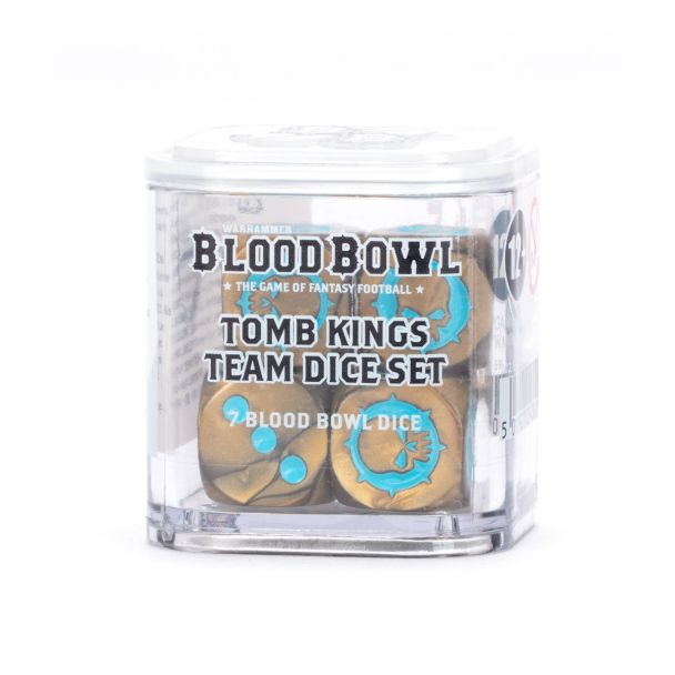 Warhammer Blood Bowl Tomb Kings Dice Set