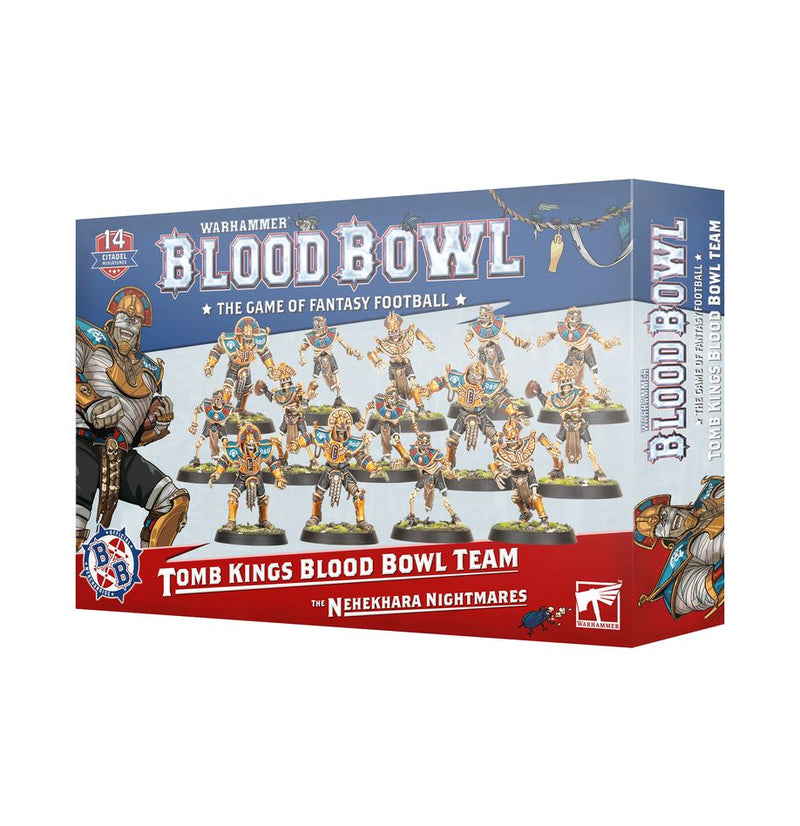 Warhammer Blood Bowl Tomb Kings Blood Bowl Team The Nehekhara Nightmares