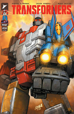 Transformers Comic #36 Cover A Variant
