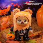 Hot Toys Star Wars Ewoks Cosbi Halloween Wicket Skeleton Plush Keychain MAXIMUM 1 PER CUSTOMER
