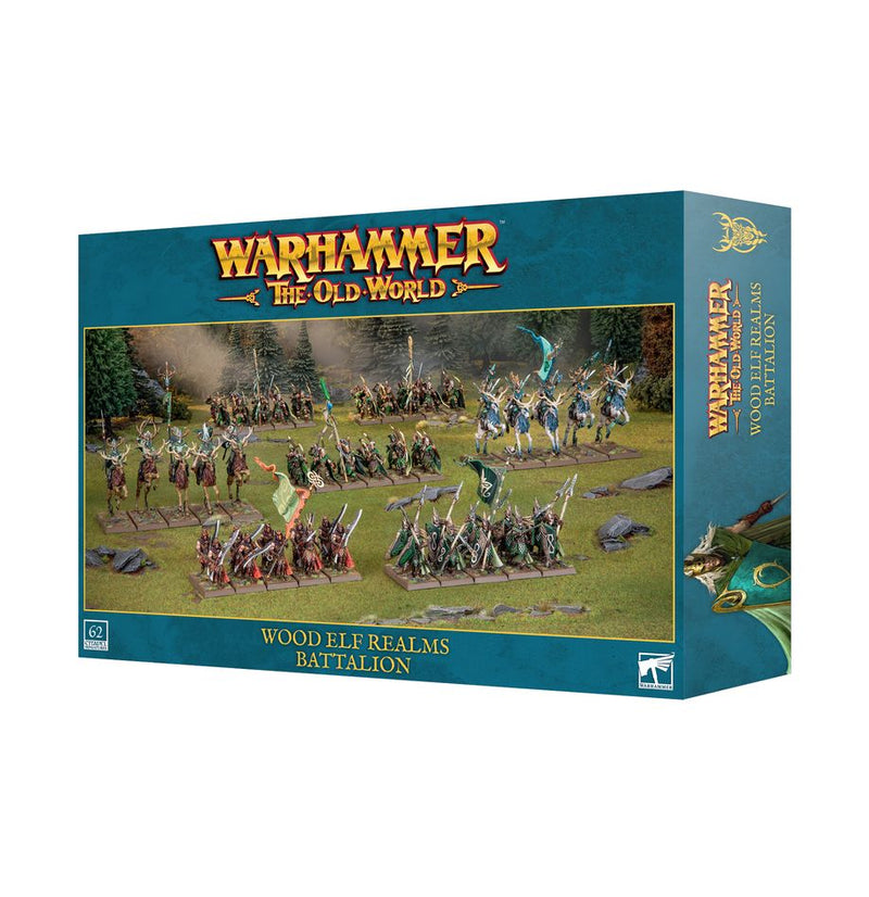 Warhammer The Old World Battalion Wood Elf Realms - Arrives 31/05