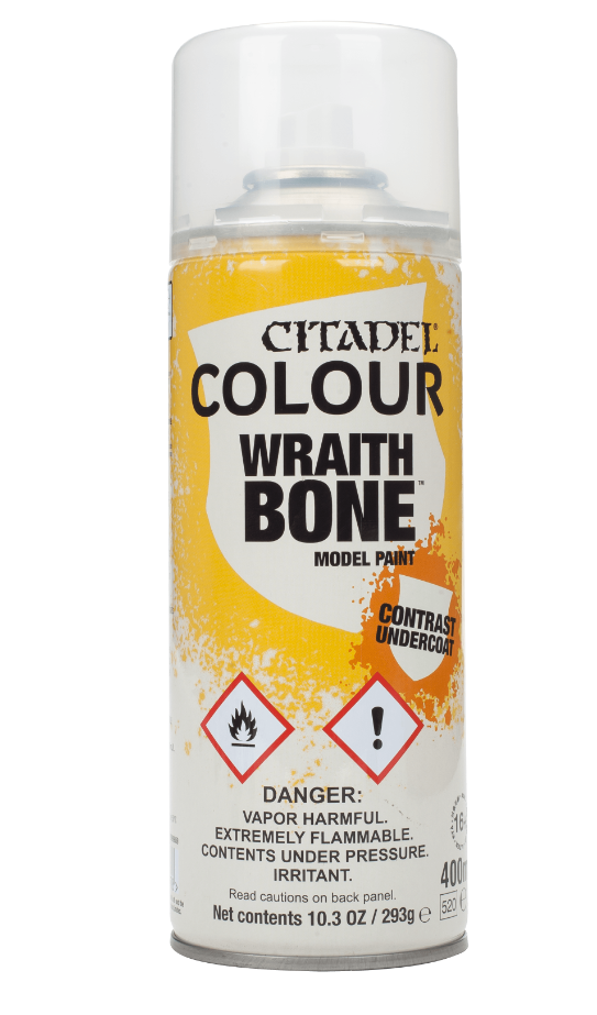 Warhammer Citadel Wraith Bone Spray Paint