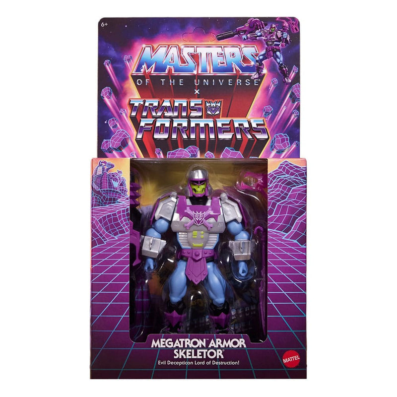 PRE-ORDER Masters of the Universe X Transformers Megatron Armor Skeletor