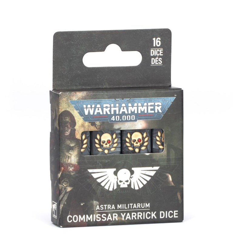 Warhammer 40,000 Astra Miltarum Commissar Yarrick Dice ARRIVING SOON
