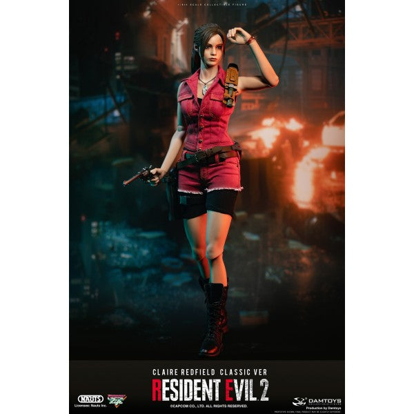 Damtoys Resident Evil 2 Claire Redfield CLASSIC VERSION 1/6 Scale Collectible Figure