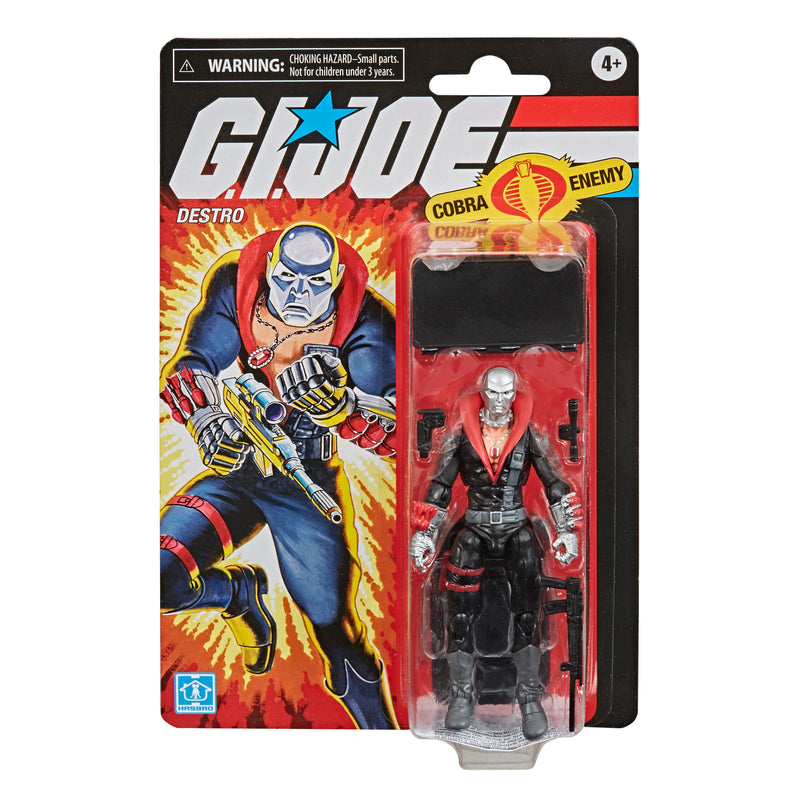 G.I. Joe Retro 3.75" Destro (MAX 1 PER CUSTOMER)