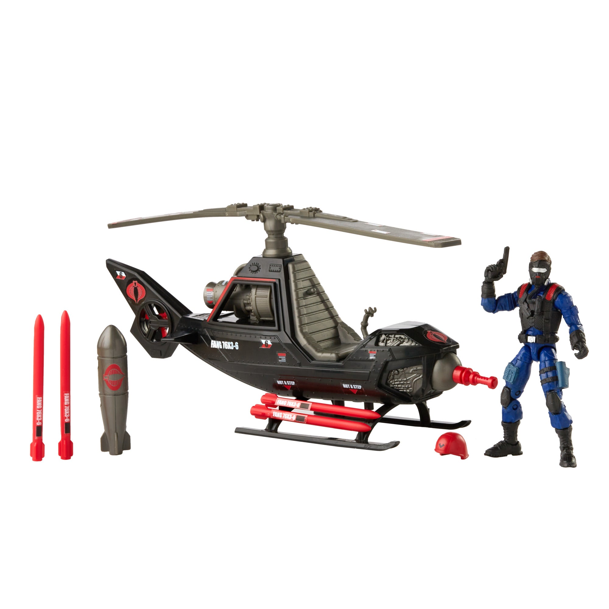 G.I. Joe Retro Cobra F.A.N.G and Pilot
