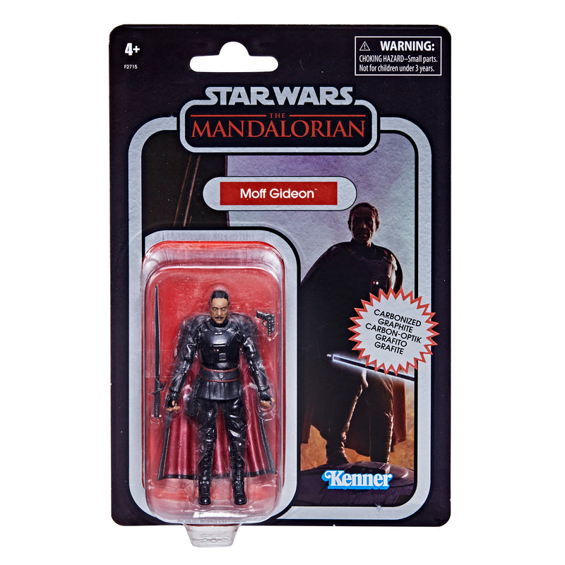 Star Wars Vintage Collection The Mandalorian Carbonized Moff Gideon