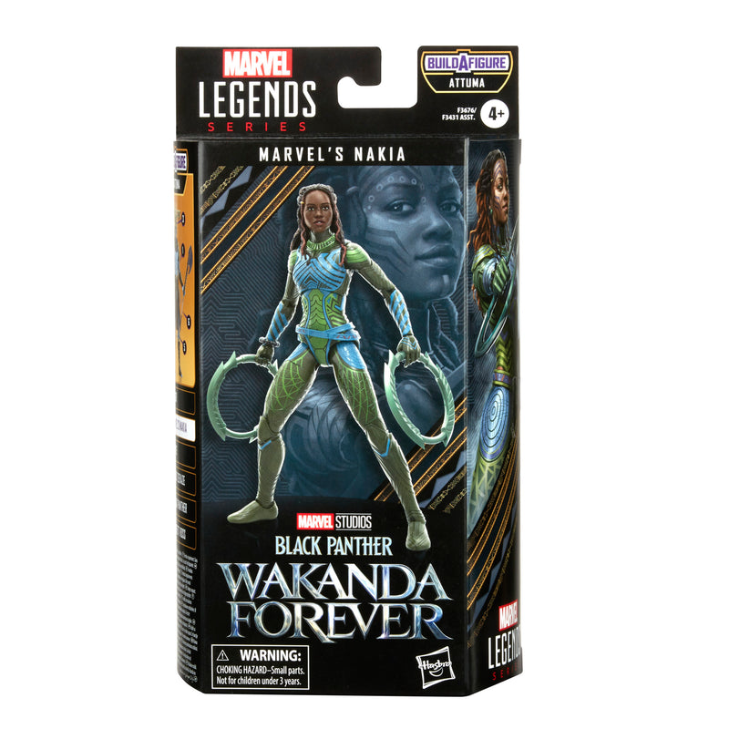 Marvel Legends Black Panther Wakanda Forever (Attuma BAF) Nakia