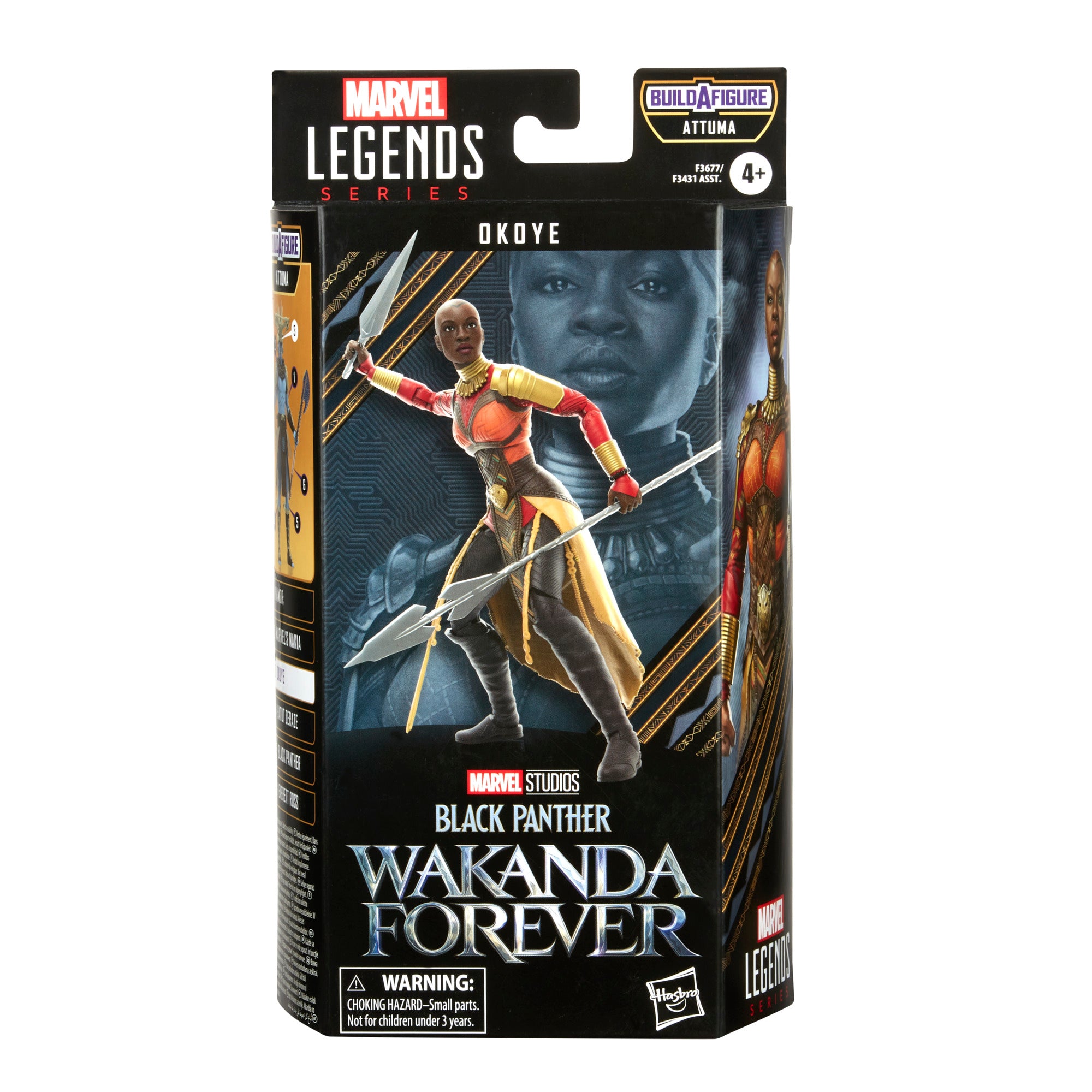 Marvel Legends Black Panther Wakanda Forever (Attuma BAF) Okoye