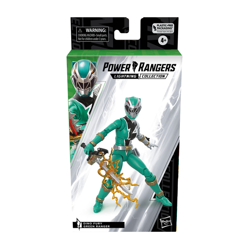 Power Rangers Dino Fury Lightning Collection Green Ranger