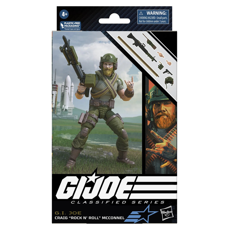 G.I. Joe Classified Series Craig “Rock ‘N Roll” McConnel NON MINT