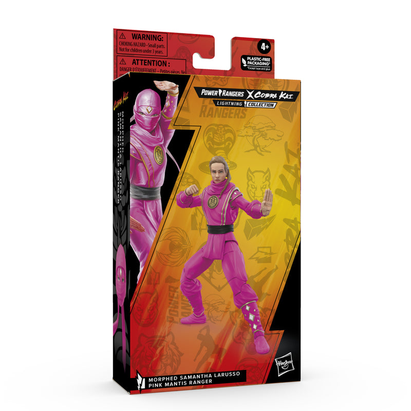 Power Rangers X Cobra Kai Lightning Collection Samantha Larusso Pink Mantis Ranger