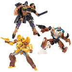 Transformers (Buzzworthy Bumblebee) Rise of the Beasts Jungle Mission 3 Pack - Wheeljack, Nightbird and Cheetor