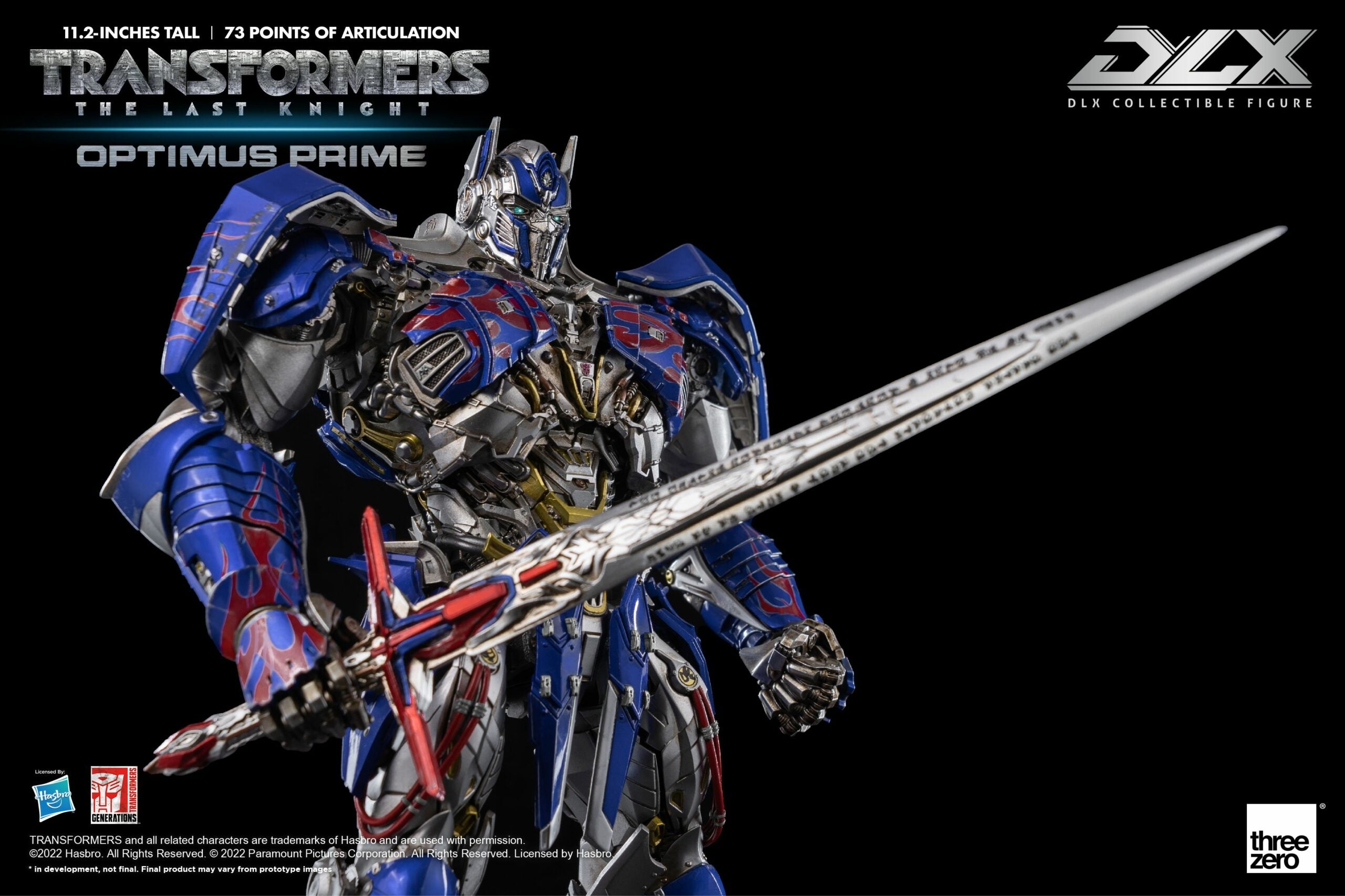 Transformers : The Last Knight , DLX Optimus Prime