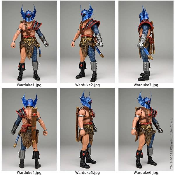 Neca 7" Dungeons and Dragons Warduke Ultimate Figure