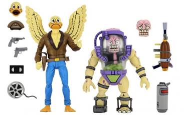 Teenage Mutant Ninja Turtles Cartoon Ace Duck and Mutagen Man 2 Pack