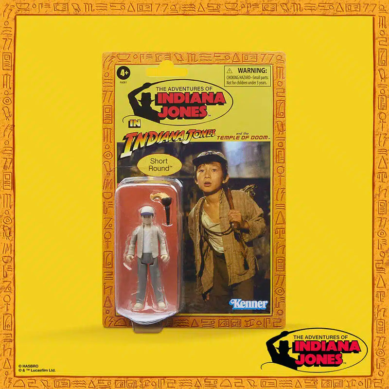 Indiana Jones 3.75" Retro Series (Temple of Doom) Short Round